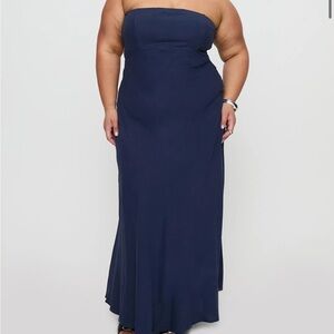 Princess Polly Navy Maxi Dress